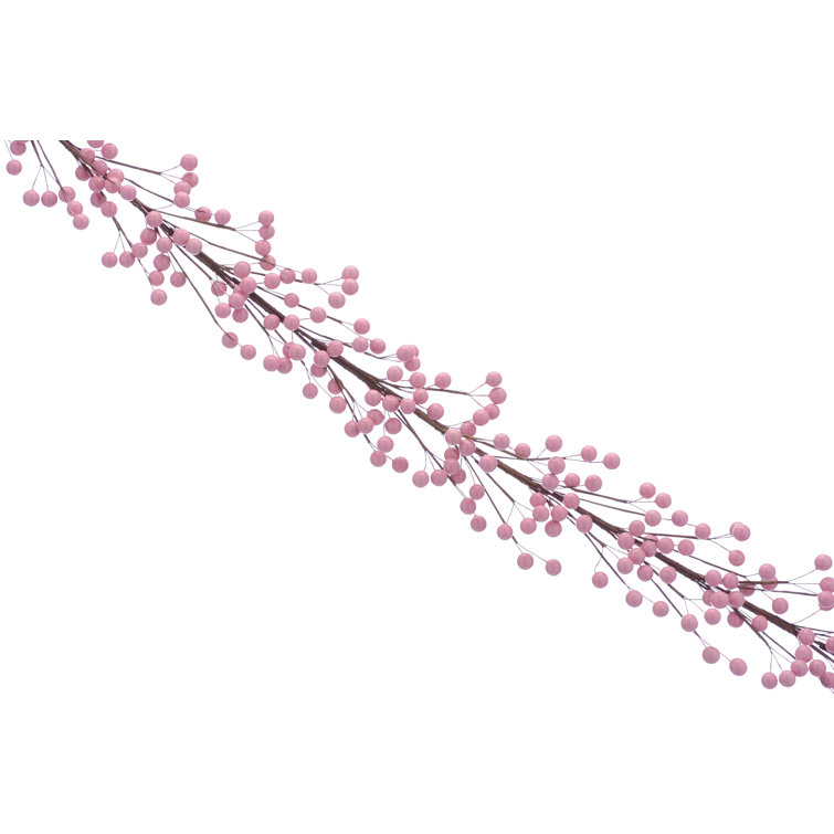 The Seasonal Aisle 130Cm Faux Berry Garland Wayfair.co.uk